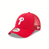 New Era Philadelphia Phillies 9FORTY Trucker Adjustable Cap - Red