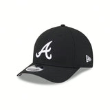New Era Atlanta Braves Black 9FORTY M-Crown Snapback