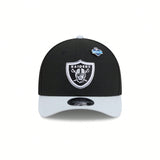 New Era Las Vegas Raiders 2026 Draft 9FORTY M-Crown Snapback - Black