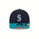New Era Seattle Mariners Alt 9FORTY M-Crown Snapback - Black/Turquoise