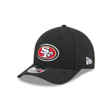 New Era San Francisco 49ers Team Black 9FORTY M-Crown Snapback - Black