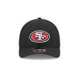 New Era San Francisco 49ers Team Black 9FORTY M-Crown Snapback - Black