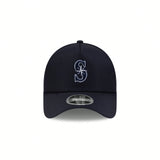 New Era Seattle Mariners 2026 Batting Practice 9FORTY APEX Trucker - Navy Blue