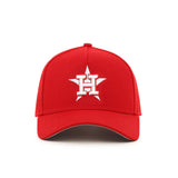 New Era Houston Astros Scarlet 9Forty A-Frame Snapback - Red