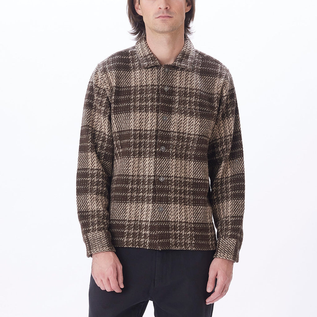obey dress shirt OBEY PERCY WOVEN SHIRT (181200382)
