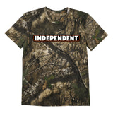 Bar Logo Mens Independent x Realtree T-Shirt