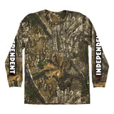Bar Logo Mens Independent x Realtree Longsleeve T-Shirt