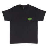 Gravette Hippie Skull Creature Pocket T-Shirt