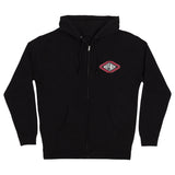Scroll 2 Zip Mens Independent Hoodie