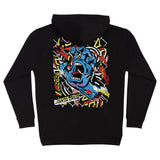 Damaged Hand Mens Santa Cruz Hoodie