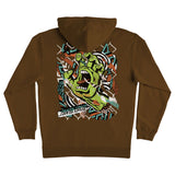 Damaged Hand Mens Santa Cruz Hoodie