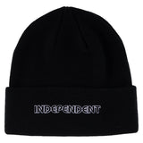 Groundwork Beanie Long Shoreman Hat Black OS Unisex Independent