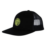 Malba Crash Dot Mesh Trucker Unstructured Hat OS Unisex Santa Cruz