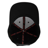 Loco Dot Snapback Structured Hat Black OS Unisex Santa Cruz