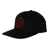 Loco Dot Snapback Structured Hat Black OS Unisex Santa Cruz