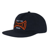Built To Grind Span Snapback Independent Hat  Midnight Blue
