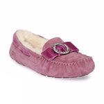 UGG Women's Dakota Brooch Bougainvillea Slipper