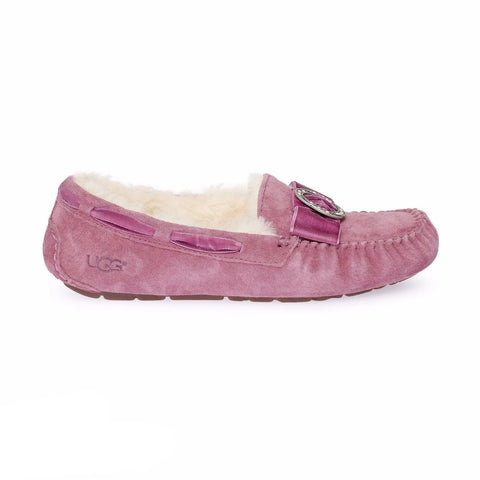 UGG Women's Dakota Brooch Bougainvillea Slipper