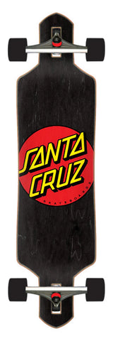 9.0in Classic Dot Santa Cruz Drop Thru Longboard