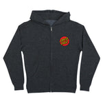 SANTA CRUZ CLASSIC DOT ZIP HOODIE YOUTH SWEATSHIRT (44251123)