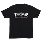 THRASHER X SANTA CRUZ SCREAMING LOGO T-SHIRT (44156003)