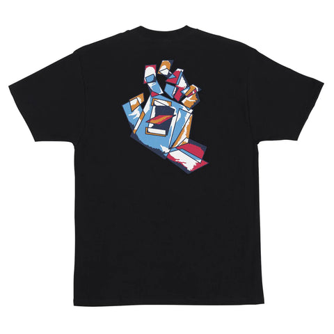 SANTA CRUZ SCREAMING SCRATCHED HAND T-SHIRT (44156221)