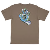 SANTA CRUZ SCREAMING SCRATCHED HAND T-SHIRT (44156221)