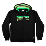 CREATURE SERAPE LOGO ZIP HOODED SWEATSHIRT (44252624)