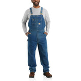 CARHARTT LOOSE FIT DENIM BIB OVERALL (104672)