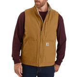 CARHARTT WASHED DUCK MOCK NECK VEST (104277)