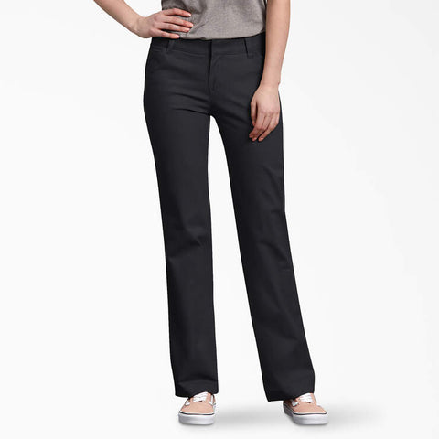 DICKIES MID RISE WOMEN PANTS RELAXED