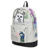 Goosebumps Velcro Backpack (Bone)
