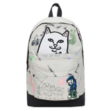 Goosebumps Velcro Backpack (Bone)