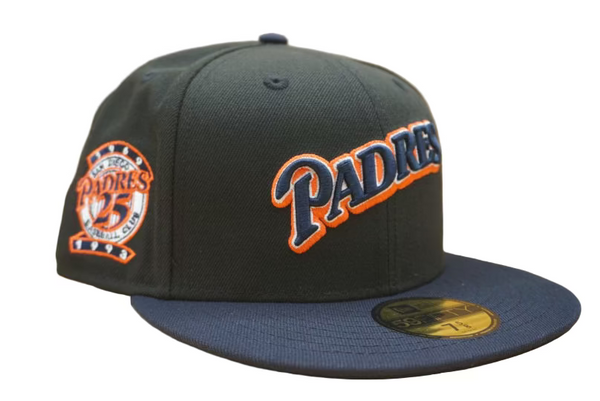 NEW ERA 5950 SAN DIEGO PADRES 25TH ANNIVERSARY FITTED HAT