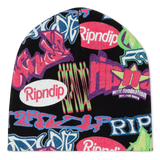 RIPNDIP Out Here Tour Skull Beanie (Multi)
