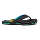 Reef Newport + Lig Sunrise Black Men's Sandal