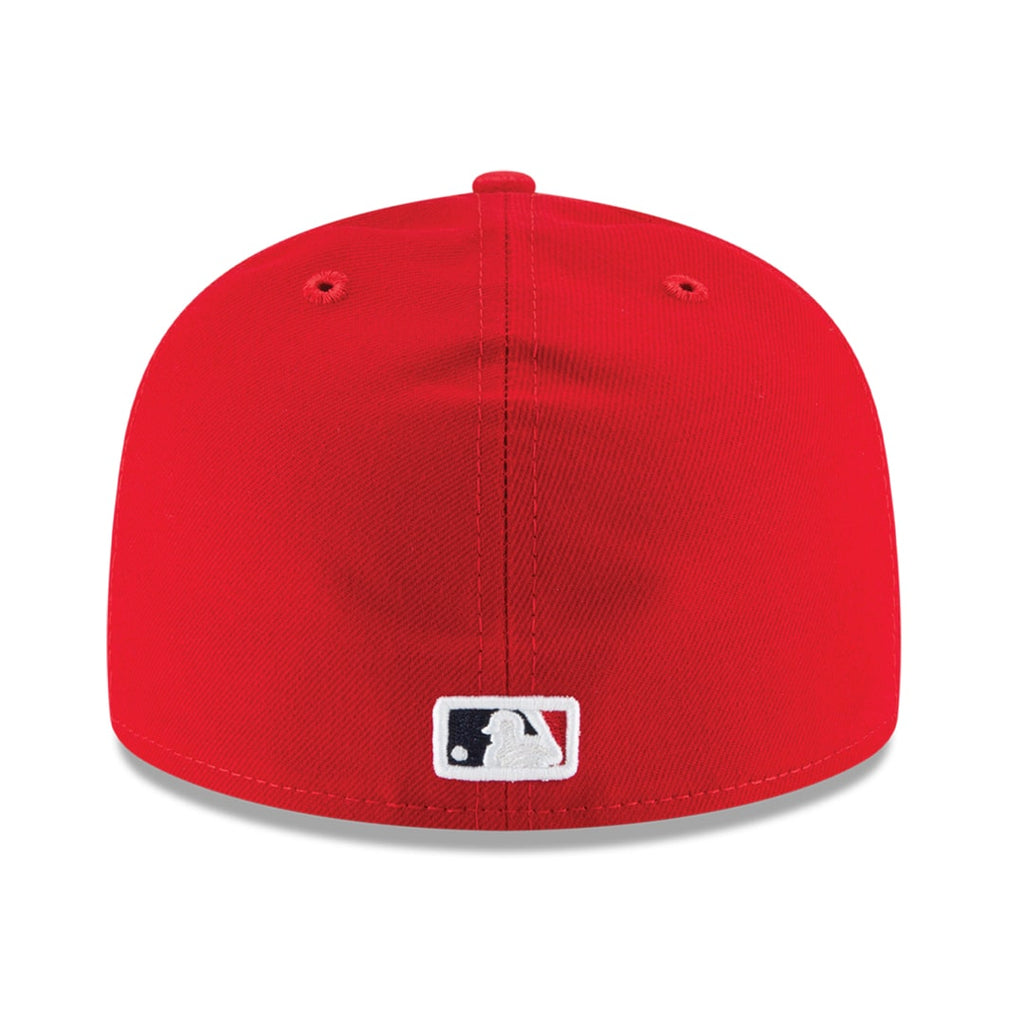 Los Angeles Anaheim Angels TRIPLE THREAT IDENTITY Red Fitted Hat