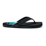 Men's Reef Newport Flip Flops-Seas the Day Black