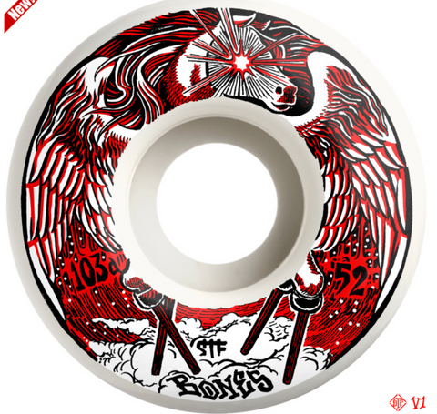 BONES PEG-LEG-ASUS V1 STANDARD STREET TECH WHEELS (WSCATPEG)