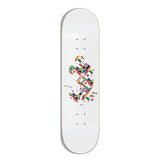 Huf X Mickey Mouse Worldwide Tour White 8.25" Skateboard Deck