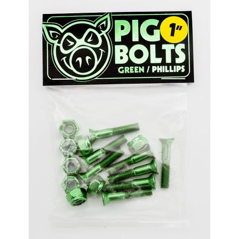 PIG GREEN 1'' PHILLIPS HARDWARE (827059449693)