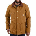 CARHARTT LOOSE FIT FIRM DUCK BLANKET-LINED CHORE COAT (103825)