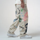 Goosebumps Wide Fit Pants (Bone)