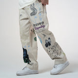 Goosebumps Wide Fit Pants (Bone)