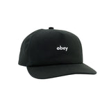 OBEY LOWERCASE 5 PANEL SNAPBACK (100490108)