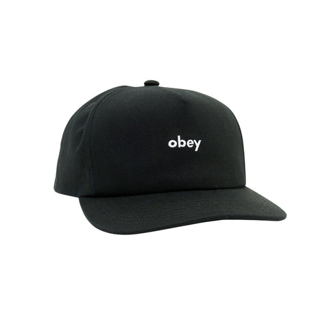 OBEY LOWERCASE 5 PANEL SNAPBACK (100490108)