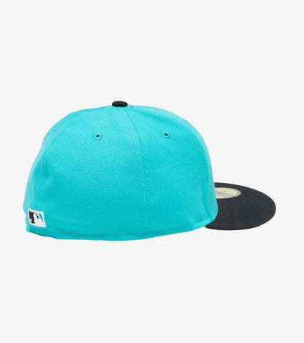 Miami Marlins / Florida Marlins Hat Size 8 Black New Era 59Fifty 5950 No  Sticker