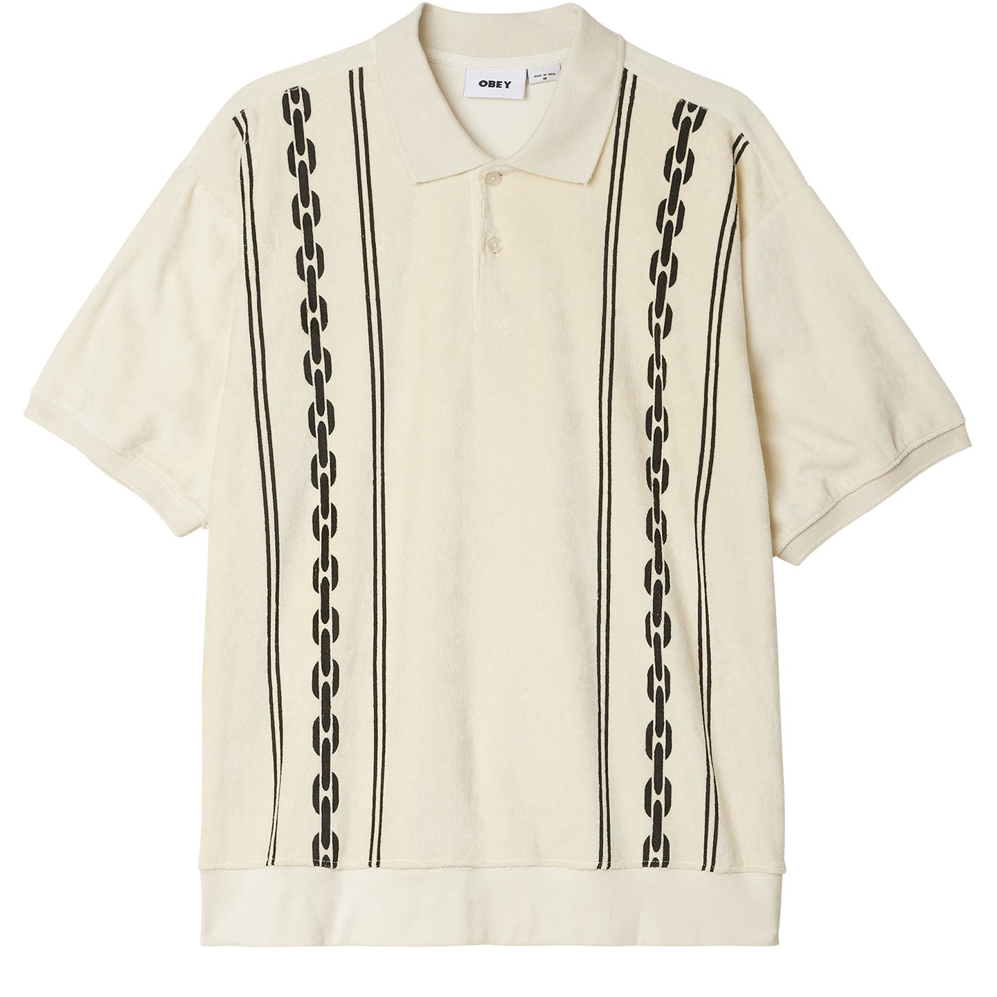 Tシャツ・カットソー OBEY FW24 COTTON POLO (111620088 DIGITALBLACK) 131090073_UBL_1_1600x_814c1028