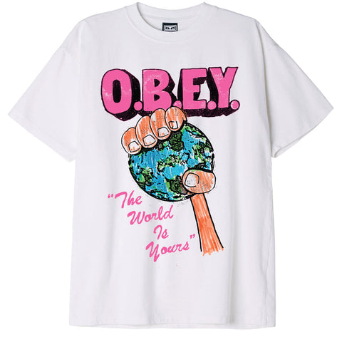 OBEY THE WORLD IS YOURS T-SHIRT (16691)