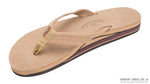 Rainbow Premier Leather Double Layer w/Arch 3/4" Medium Leather Strap Women's Sandals (302ALTSM) XXL